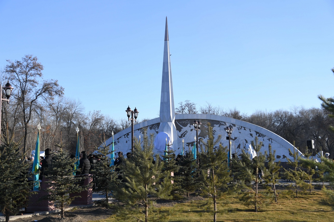 Almaty oblysynda «Uly jebe» memorialdy kesheni ashyldy (foto)