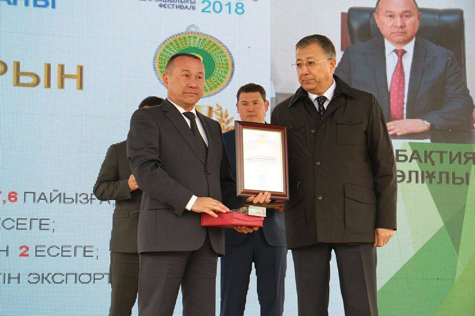 Ауыл шарушылығы бойынша Сайрам ауданы алда тұр