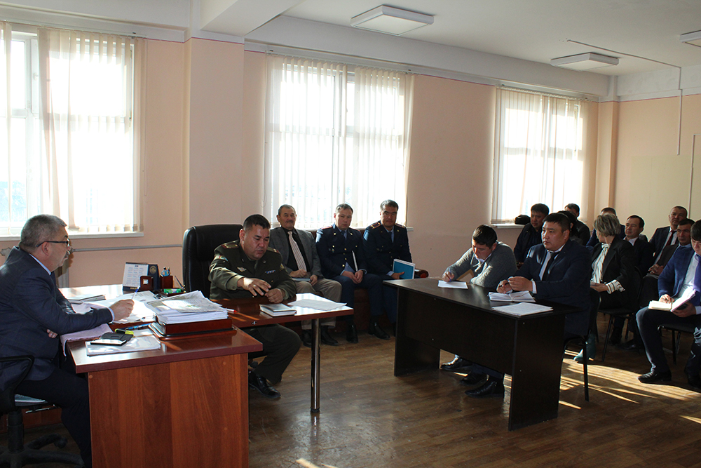 Мақтааралда төтенше жағдайлардың алдын алу жөнінде басқосу өтті