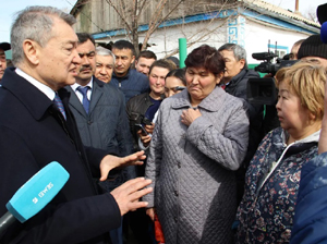 Шығыста тасқыннан зардап шеккендер жақын арада баспаналы болады