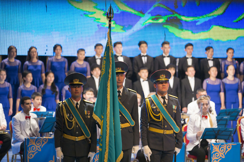 Өскеменде Мемлекеттік рәміздер күнін аталынып өтті