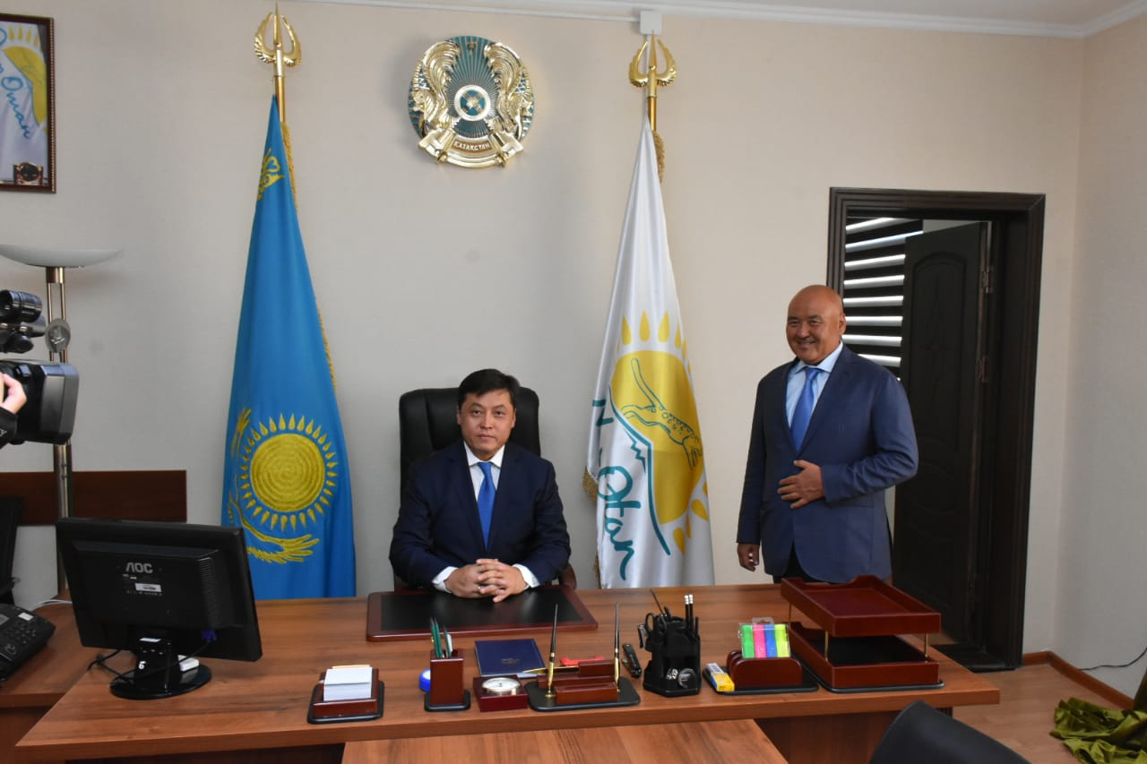 "Nur Otan" партиясы Түркістан облыстық филиалы төрағасының бірінші орынбасары тағайындалды