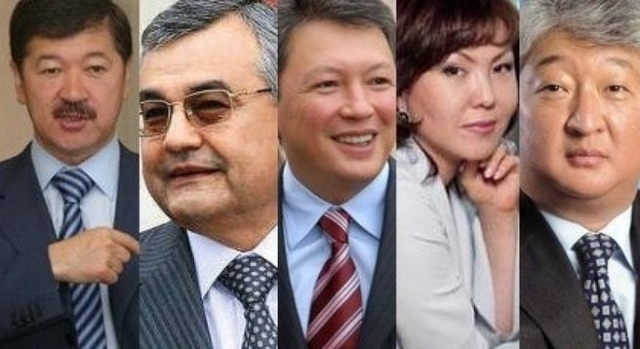 Kim, Ótemuratov, Qulybaevtar áýleti jáne Ibragimov aka...