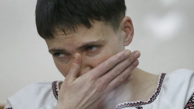 Savchenko eshqandai aiypty moiyndamady