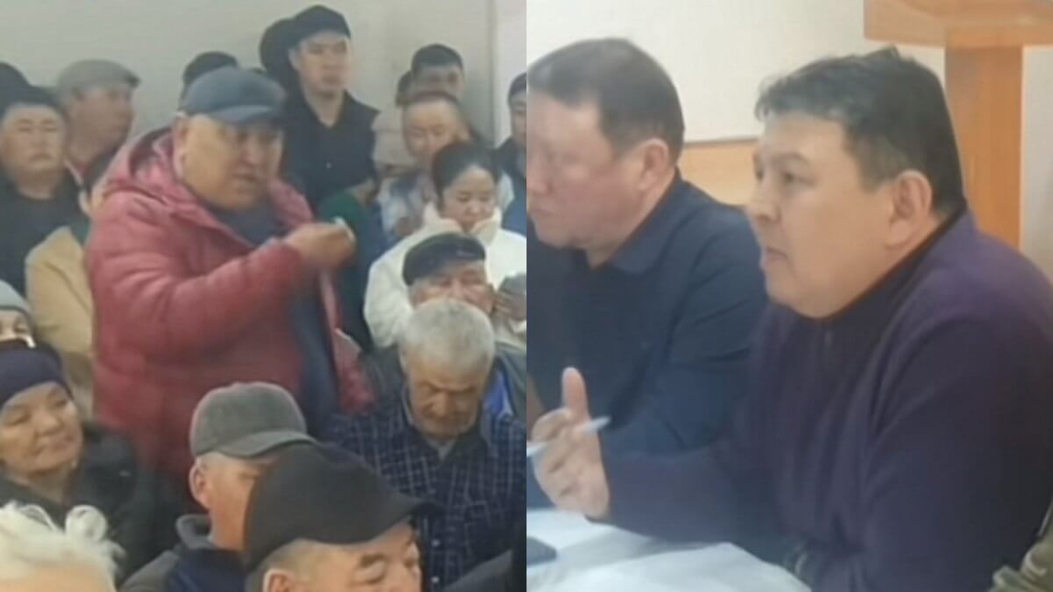 "Тоқтатшы, саған айттым ғой". Бозымбаев Арқалық тұрғынының сұрағын жақтыртпай қалды