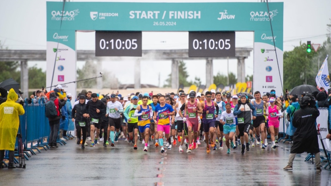 QAZAQ MARATHON 2024: قوناەۆ سپورت ورتالىعىنا اينالدى!