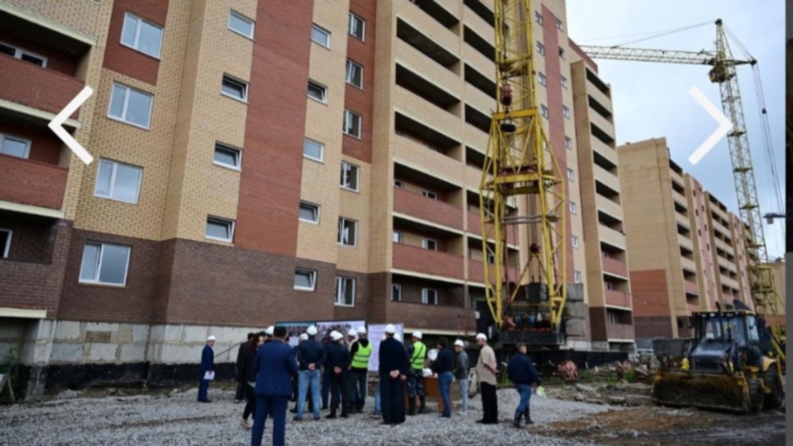 «Бірлік» шағын ауданында 700 үйдің құрылысы жүріп, 200 үйдің кілті табысталды