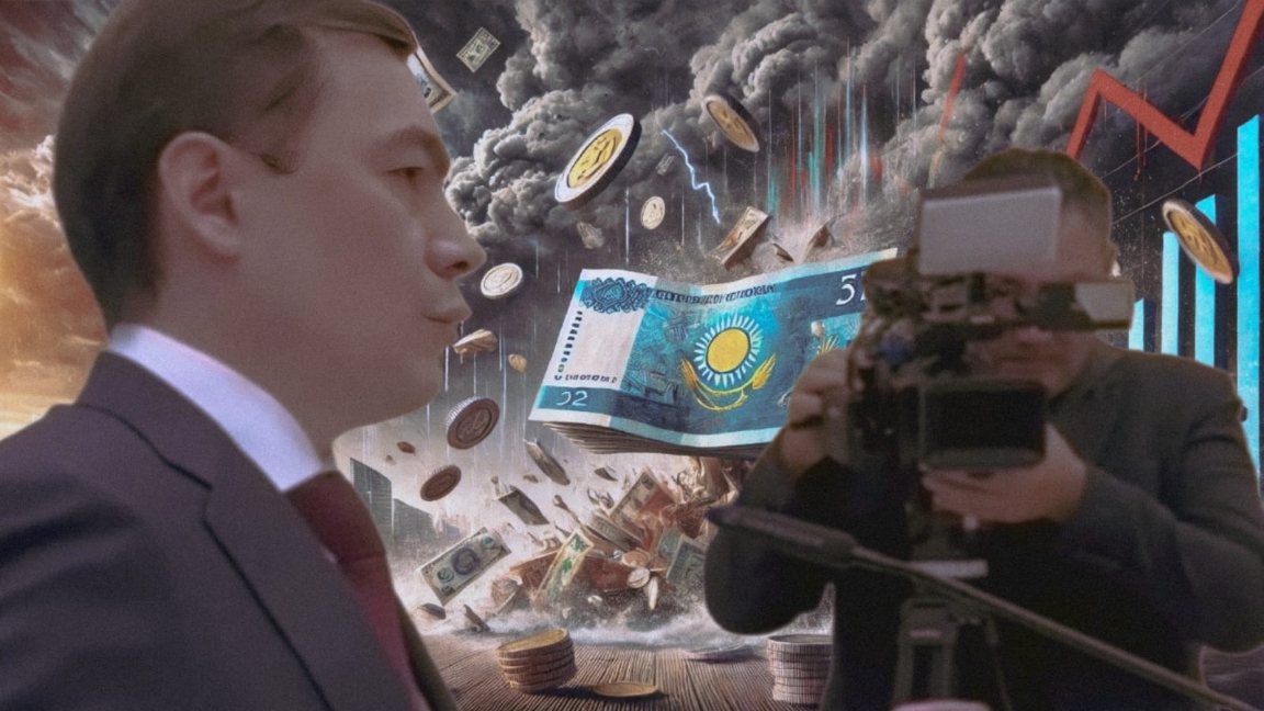 "Vitse-ministrdiń teńgeni qoldaýdaǵy sátsiz áreketi". Sarapshy Qasenovty synap tastady