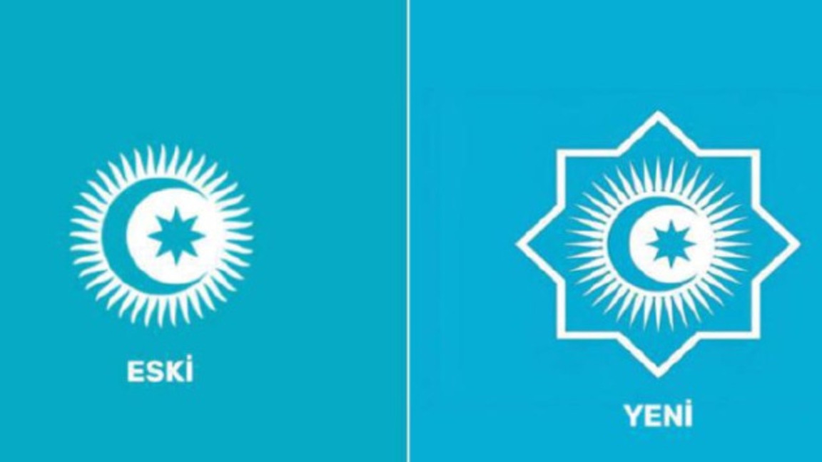 تٷركٸ مەملەكەتتەرٸ ۇيىمىنىڭ تۋى ٶزگەردٸ