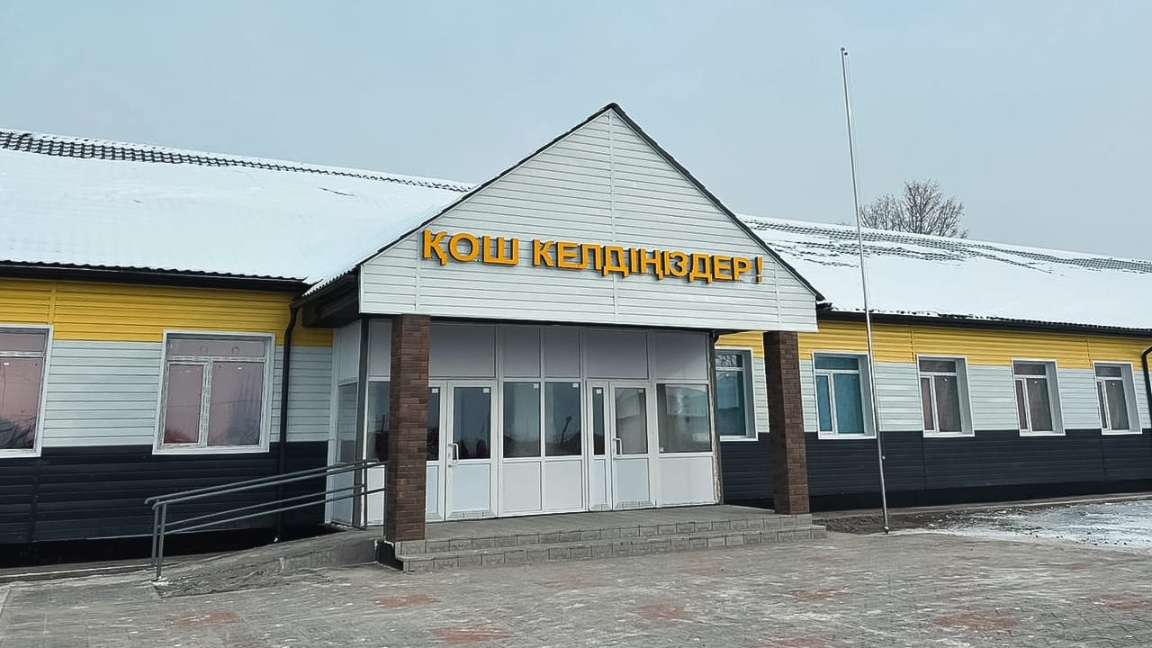 V sele Taýke zavershaetsia stroitelstvo novoi shkoly