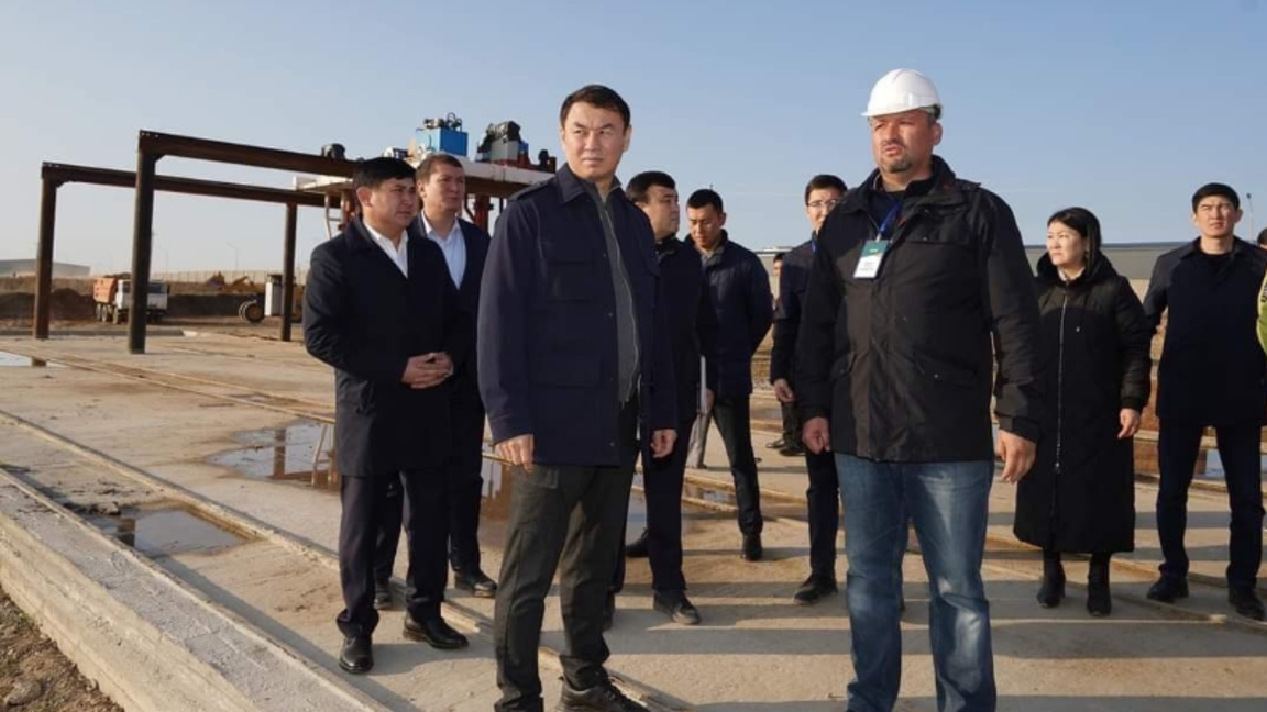 «Badam» indýstrialdy aimaǵynda jańa investitsiialyq jobalar qolǵa alyndy