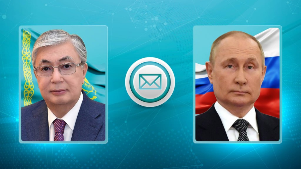 Тоқаев Путинді құттықтады