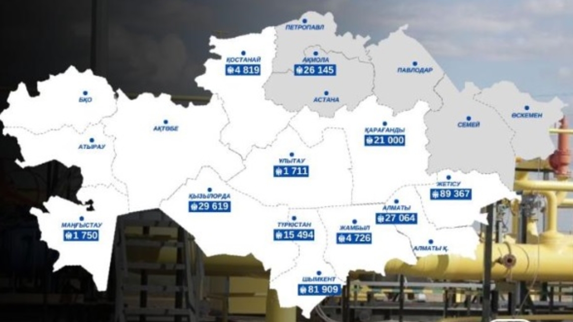 2025 жылы 12 миллион 400 мың тұрғын газбен қамтамасыз етіледі
