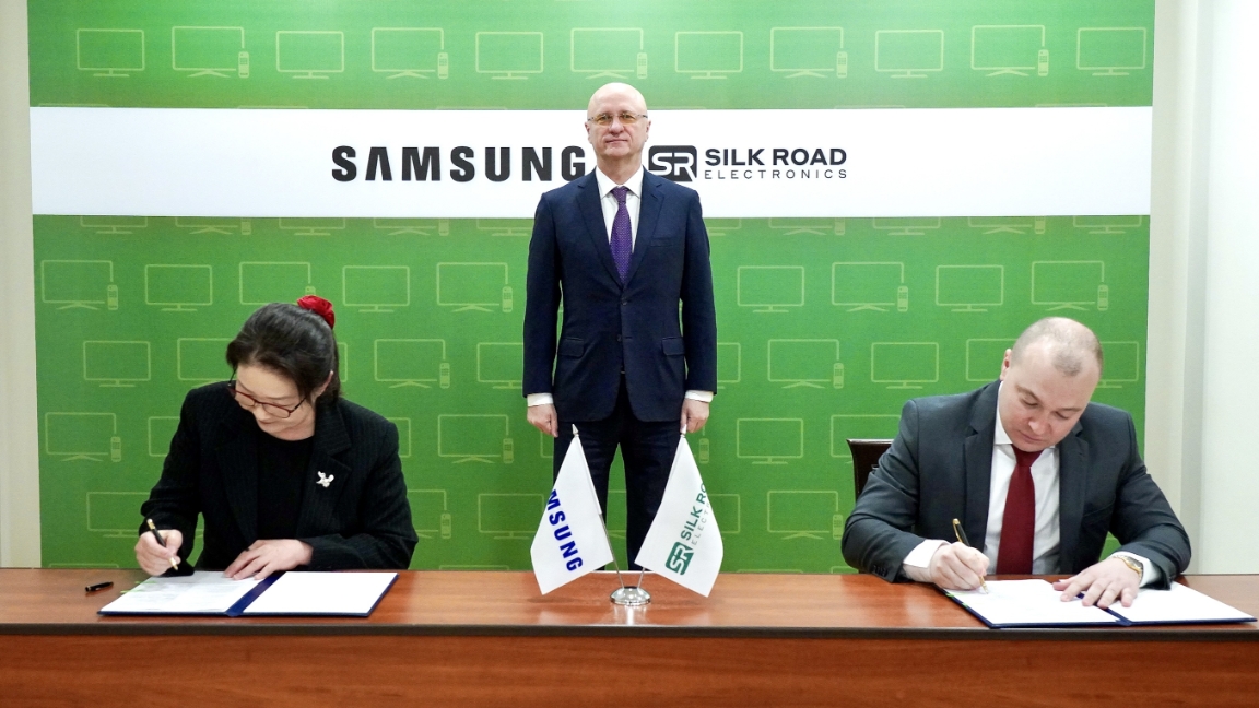 بيىلدان باستاپ "قازاقستاندا جاسالعان" Samsung تەلەديدارى ساۋداعا شىعادى