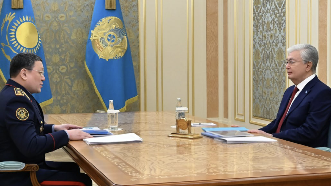 Ishki ister ministri Sádenov Toqaevqa baiandama jasady