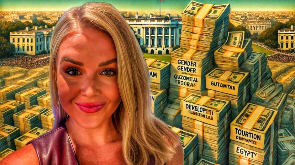 "Qazaqstanǵa 4,5 mln dollar bólingen". Tramptyń baspasóz hatshysy Baidenniń sheshimin synǵa aldy