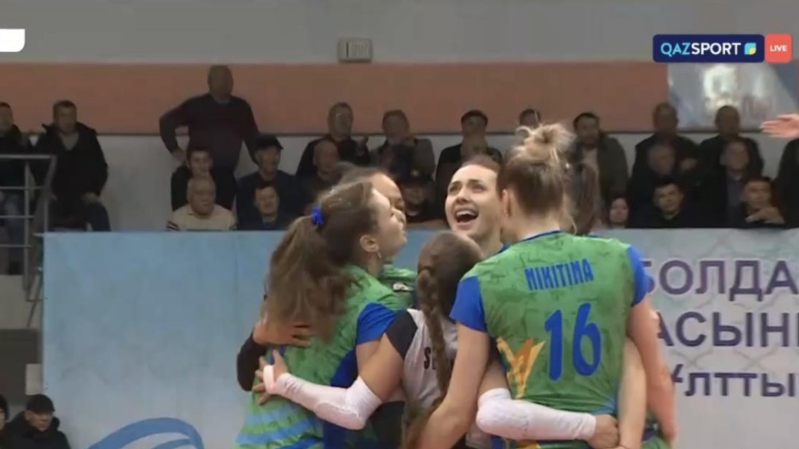 «Jetisý» áielder voleibol komandasy 9-shy ret Qazaqstan chempiony atandy