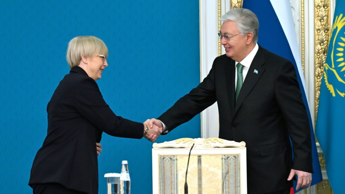 "Словения президентімен әлемдегі қақтығыстарды бейбіт жолмен шешу қажет екенін құптадық" - Тоқаев