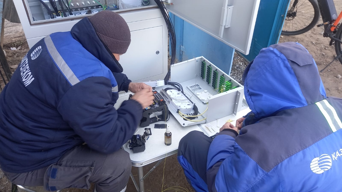 Qazaqtelekom «keden qalashyǵyn» optikaǵa qosty