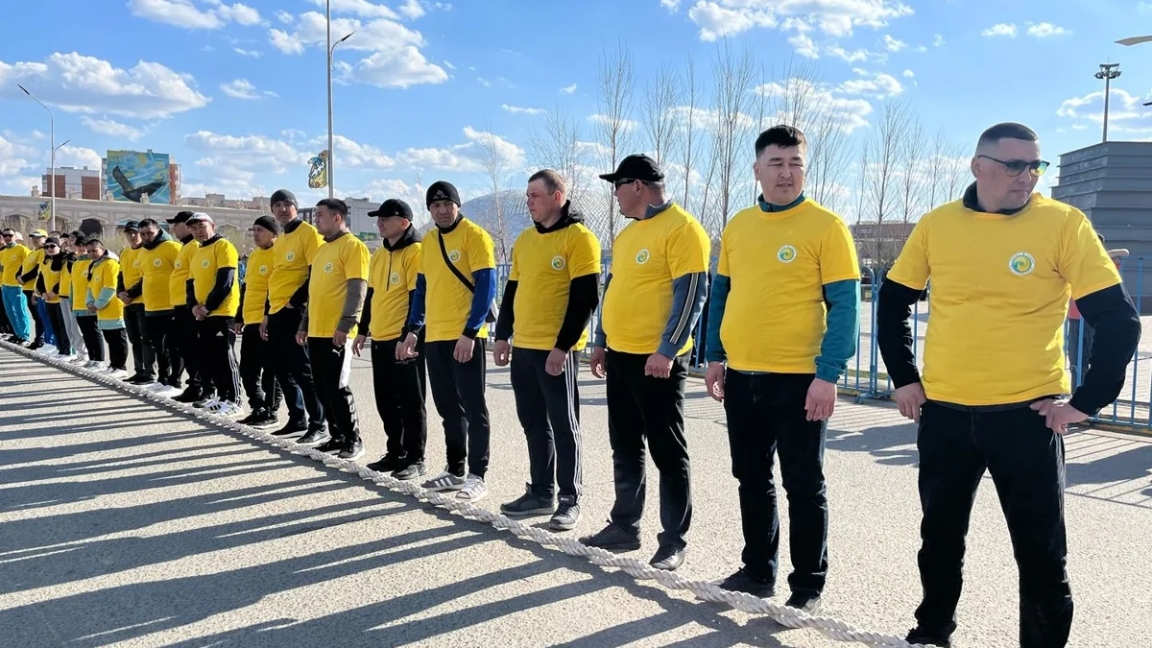 Oralda arqan tartystan Qazaqstan Respýblikasynyń rekordy ornatyldy
