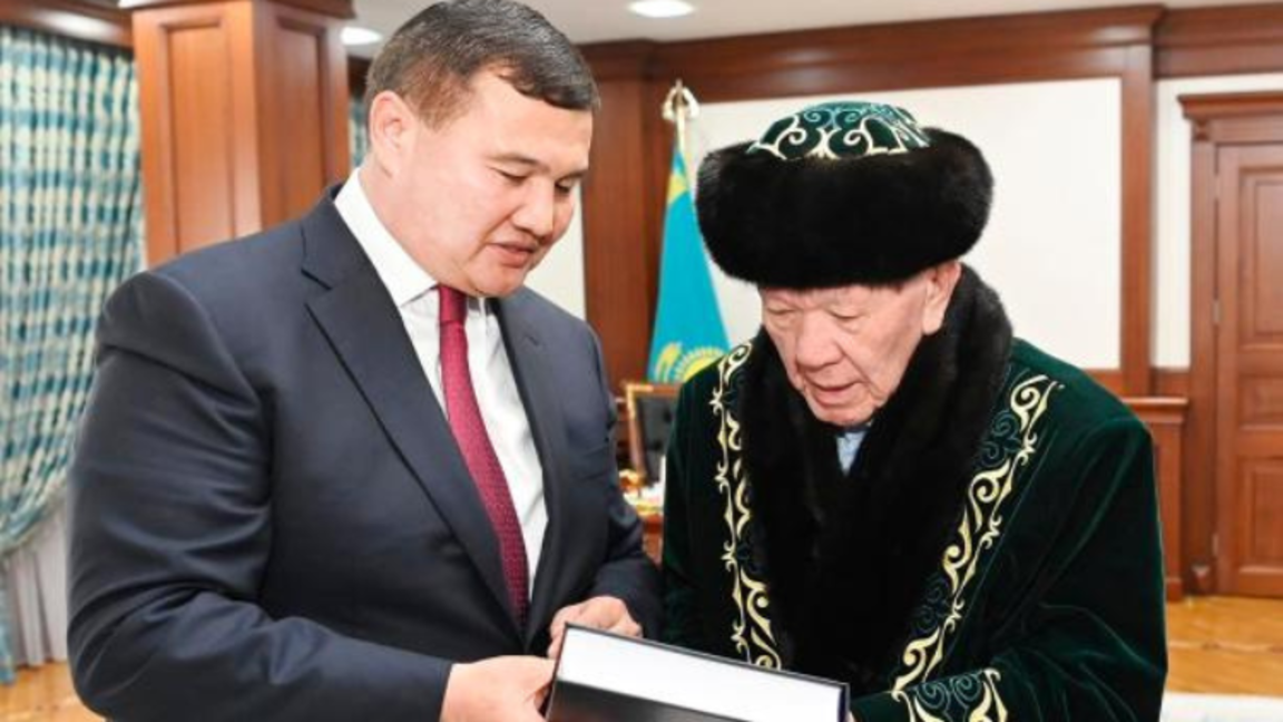 Qyzylorda oblysynyń ákimi Nurlybek Nálibaev Muhtar Shahanovpen kezdesti