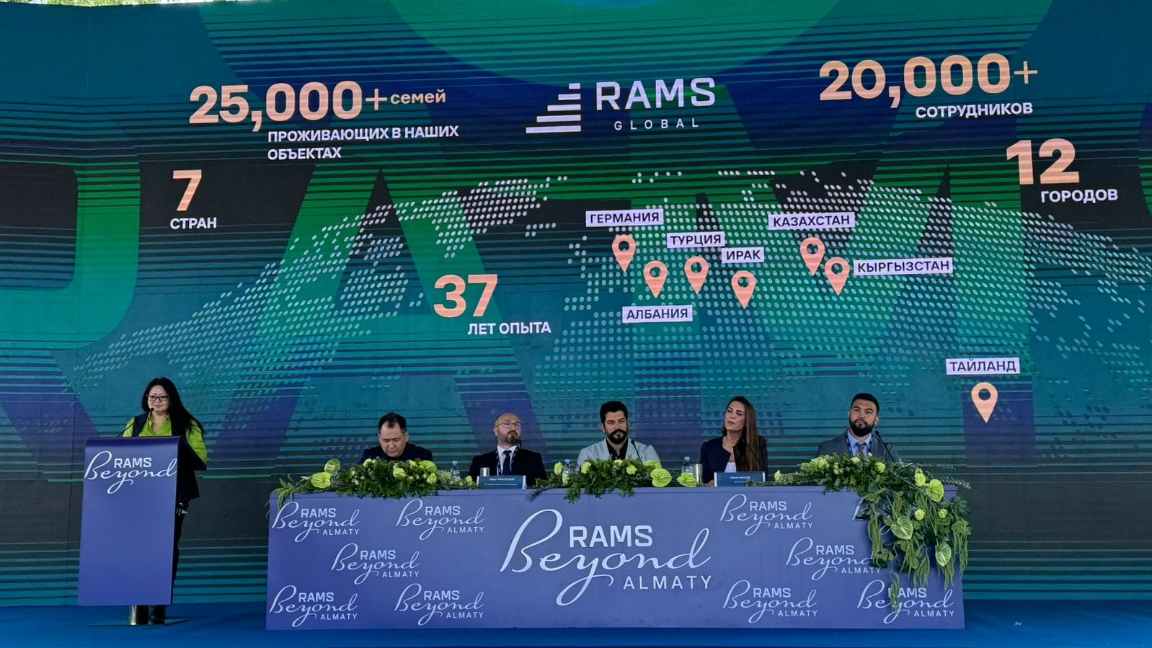 Býrak Ózchivit Almatyda: RAMS BEYOND ALMATY jobasynyń tusaýkeseri ótti