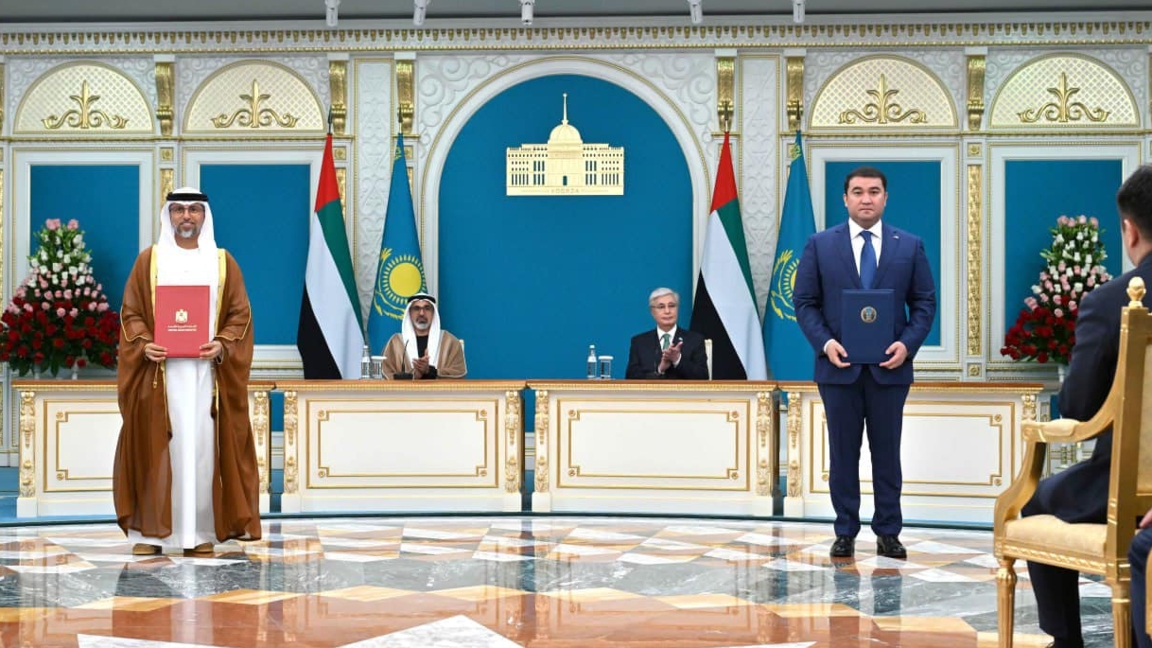 تٷركٸستاندا جاڭا پەرزەنتحانا سالىنادى
