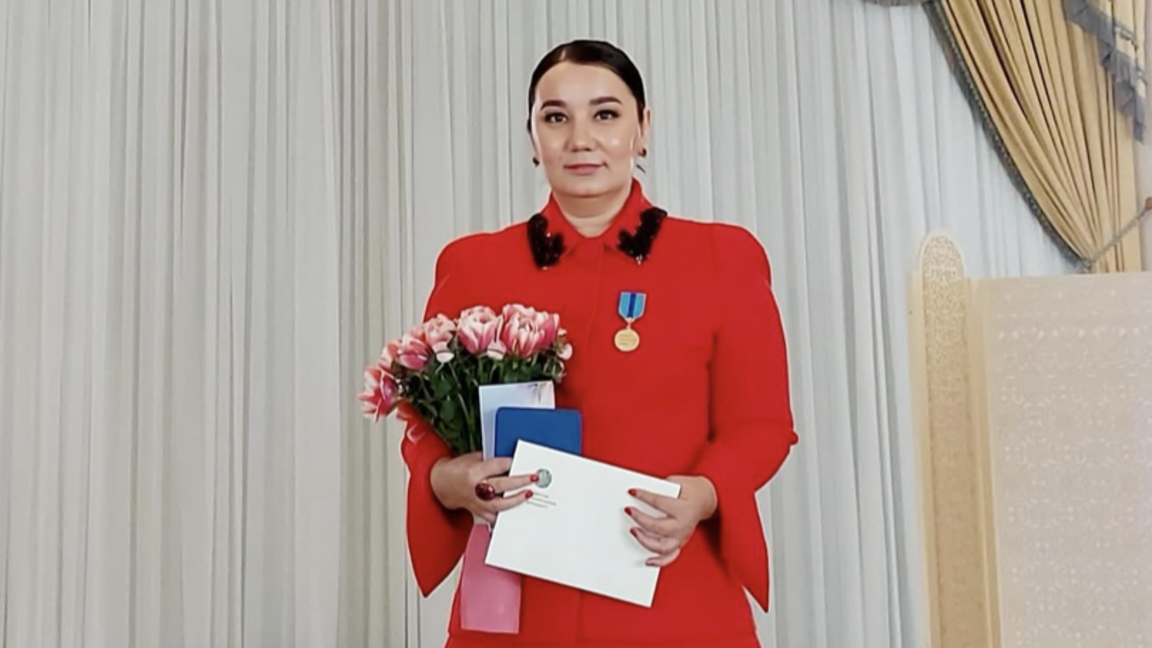 Aigúl Orynbek Ulttyq quryltaidan shyǵaryldy