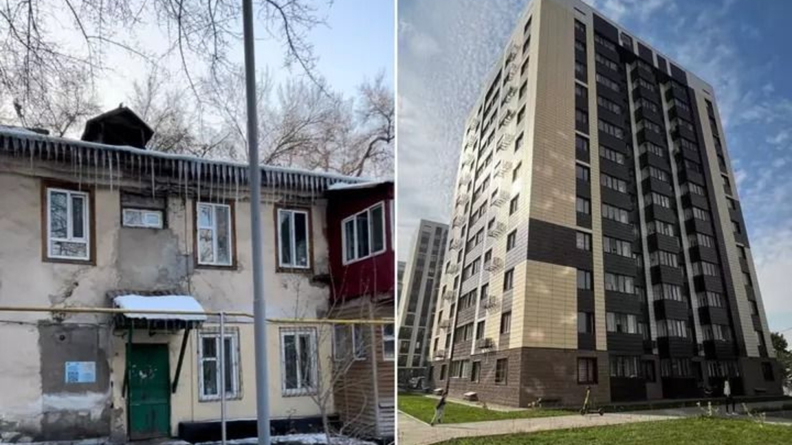 Eski úide turǵan 200-den astam almatylyq jańa páterdiń kiltin aldy