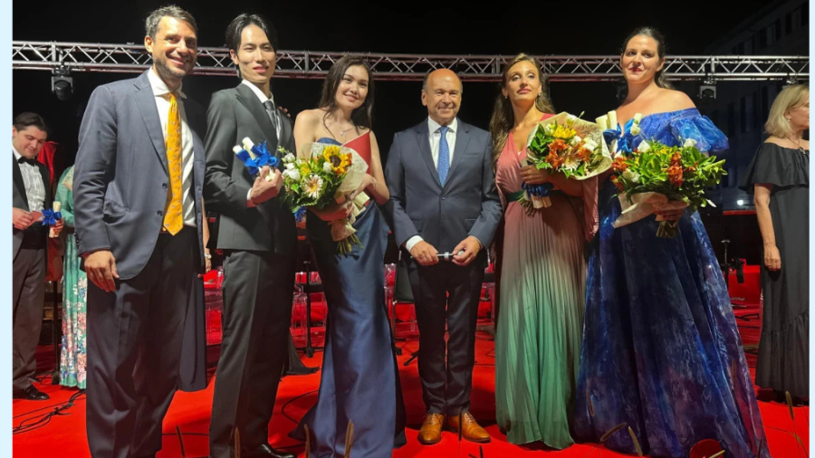 Aigerim Altynbek Portofinodaǵy halyqaralyq opera baiqaýynda absoliýtti jeńiske jetti