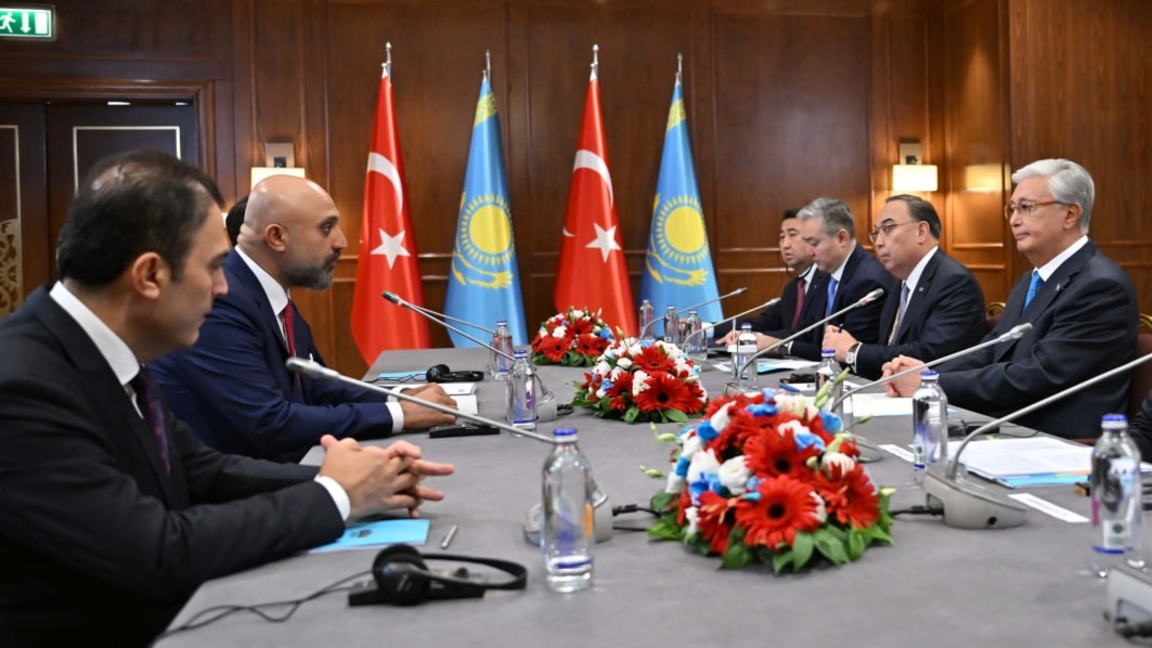 Toqaev Ankarada YDA Holding basqarmasynyń tóraǵasyn qabyldady