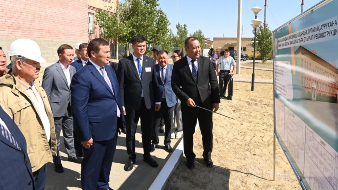 ارال اۋداندىق اۋرۋحاناسى جاڭارىپ, جاڭا بٶلٸمشەلەر اشىلادى