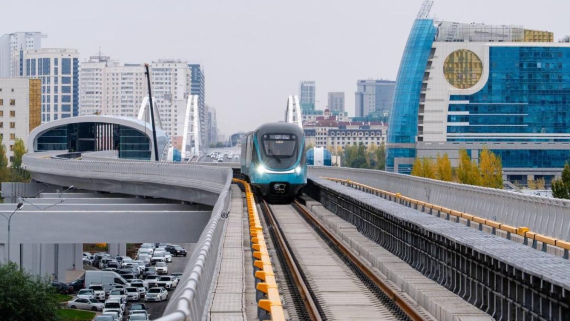 Астанада LRT жүйесінің сынақтық пайдалануы басталды