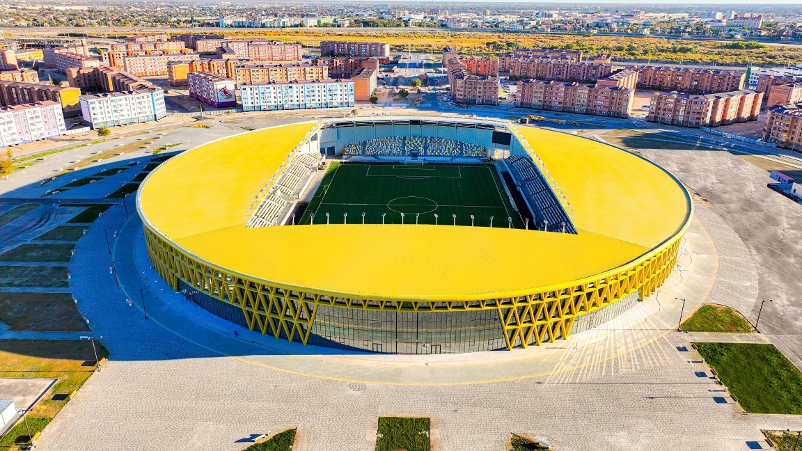Halyqaralyq deńgei: Qyzylordadaǵy jańa stadion FIFA sertifikatyn aldy