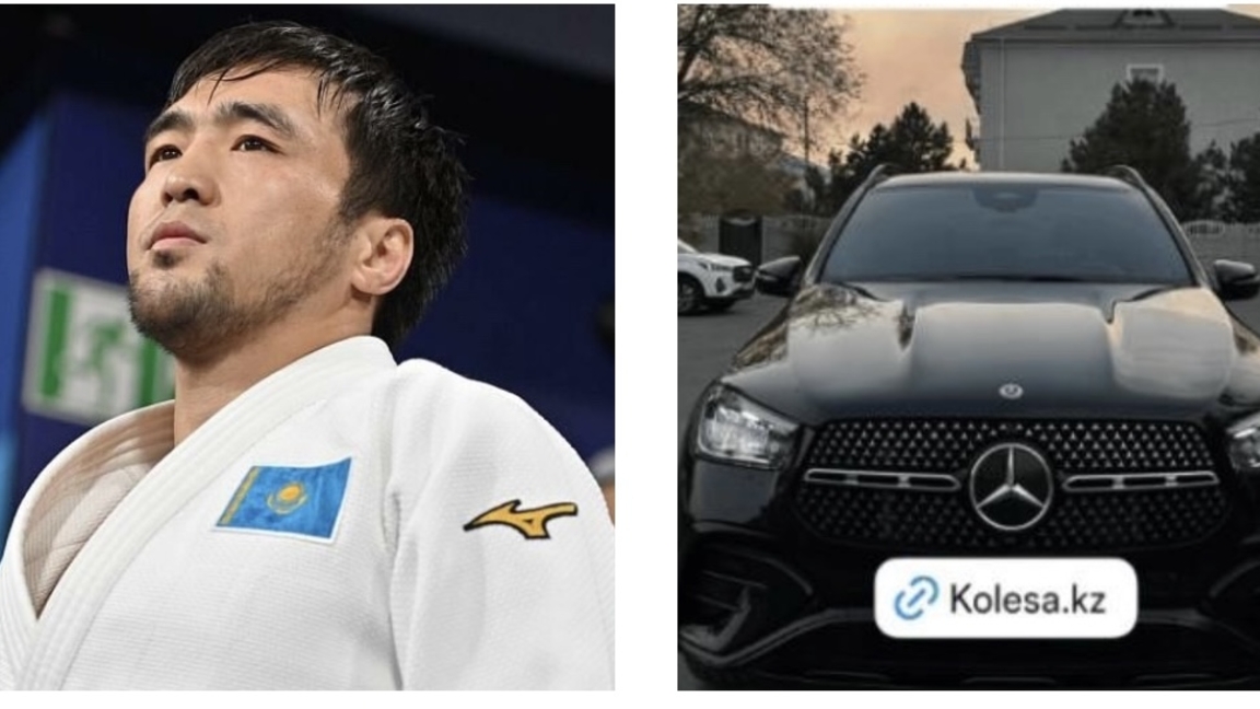Olimpiada chempiony Eldos Smetov syiǵa alǵan qymbat kóligin satyp jiberdi