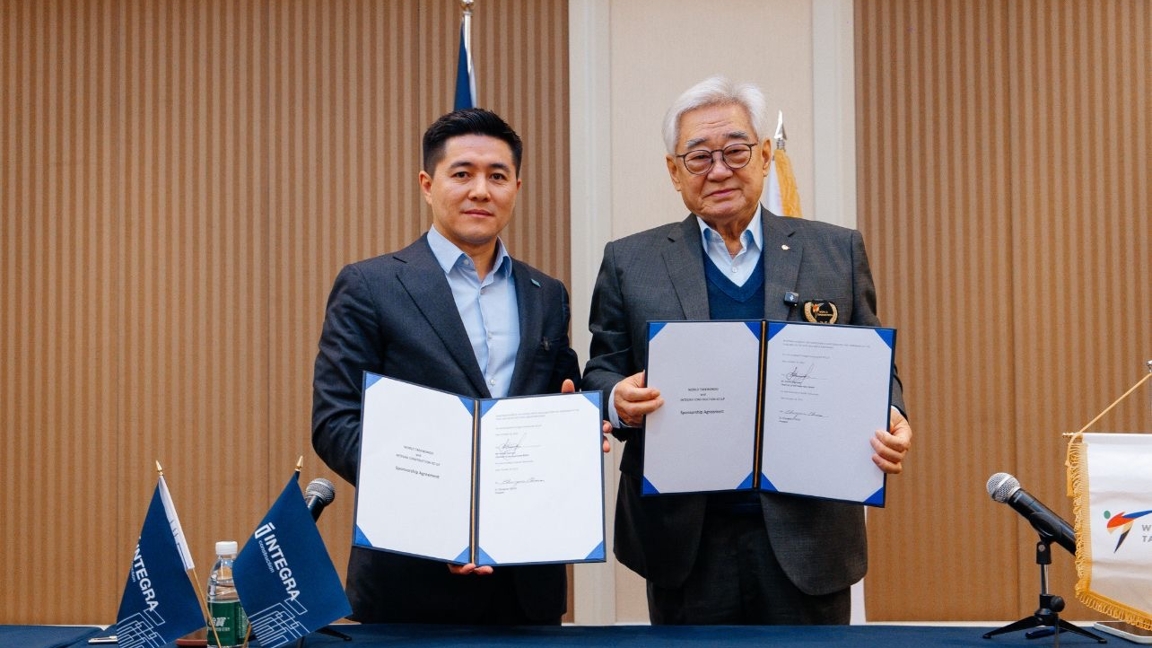 "Integra Construction KZ" pen World Taekwondo uiymy seriktestik ornatty: elder arasyndaǵy senim kópiri salyndy