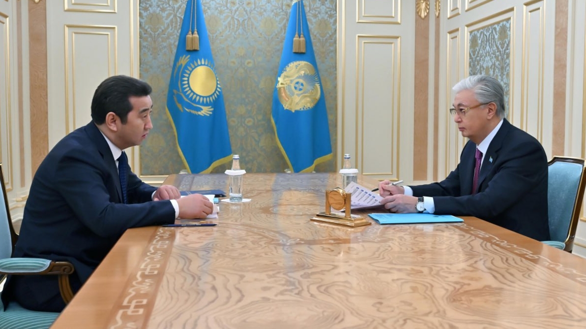 Aýyl sharýashylyǵy ministri Saparov Toqaevqa esep berdi