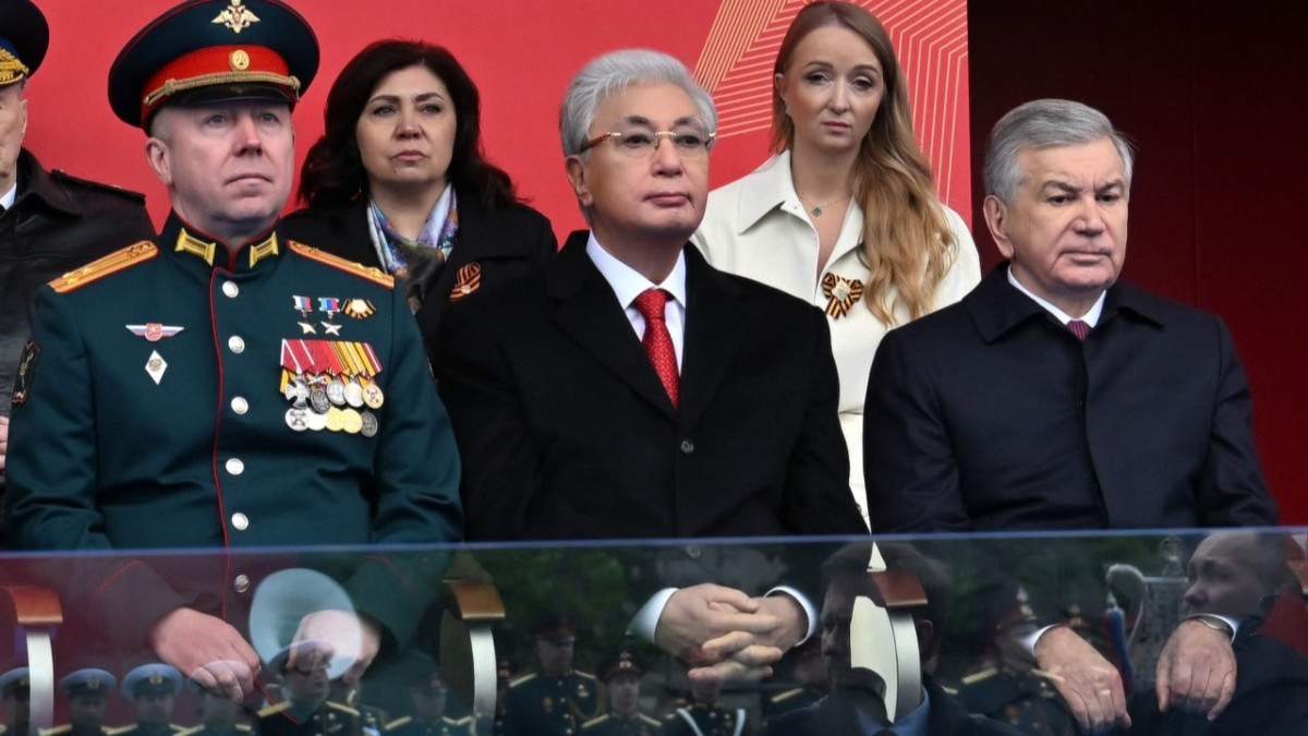 Тоқаев Мәскеудегі әскери шеруге барды