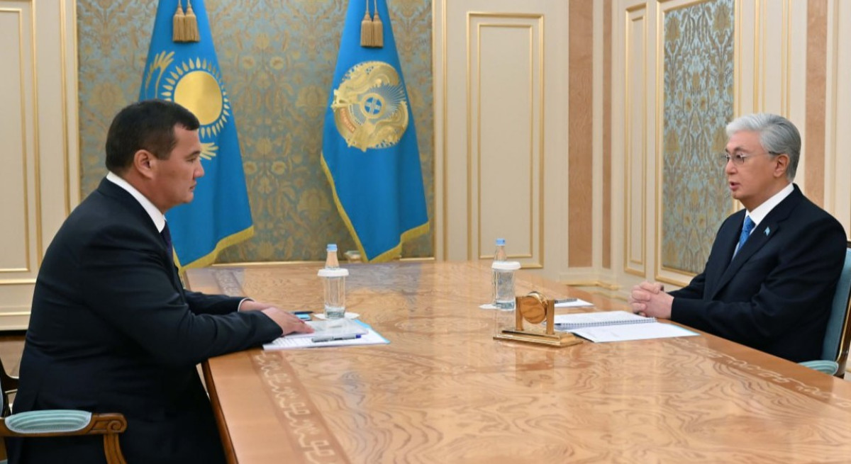 Memleket basshysy Premer-ministrdiń birinshi orynbasary Nurlybek Nálibaevty qabyldady