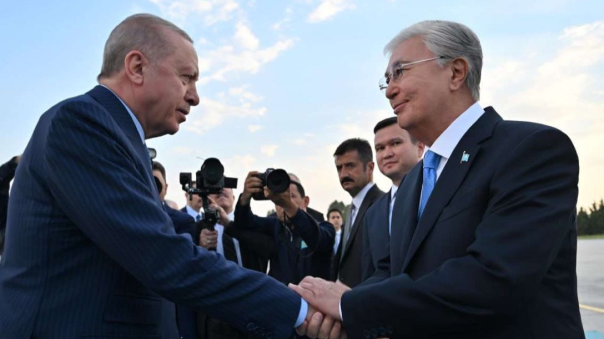 ەردوعان قازاقستانعا كەلدٸ
