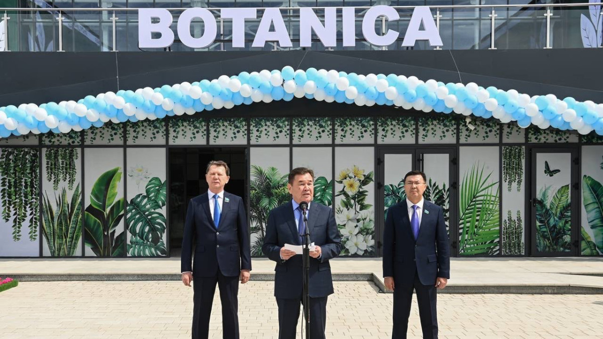 Балаларға базарлық: Қызылордада ботаникалық бақ пайдалануға берілді