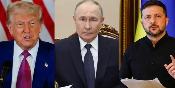 Трамп Путинмен және Зеленскиймен жеке-жеке телефон арқылы сөйлесті