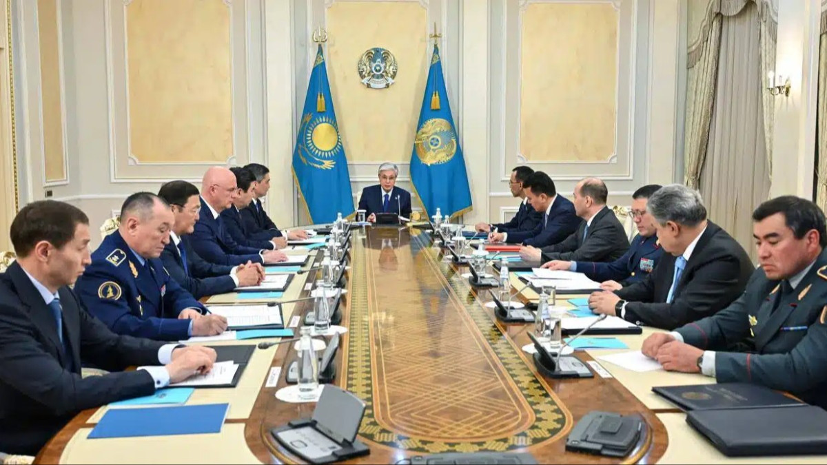 Президент Қауіпсіздік Кеңесінің отырысын өткізді