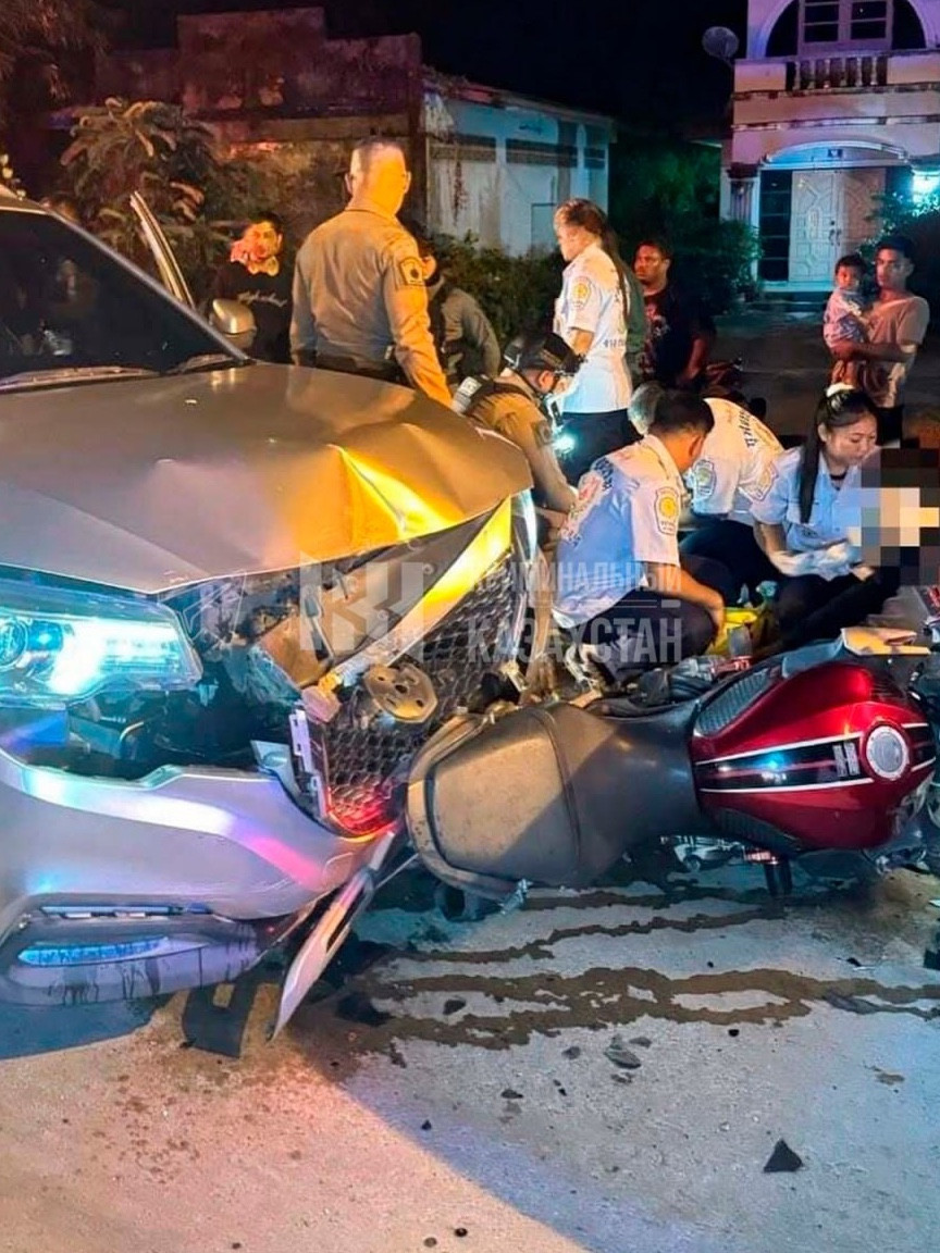 Тайландта қазақстандық әйел бірнеше жол апатына себеп болды