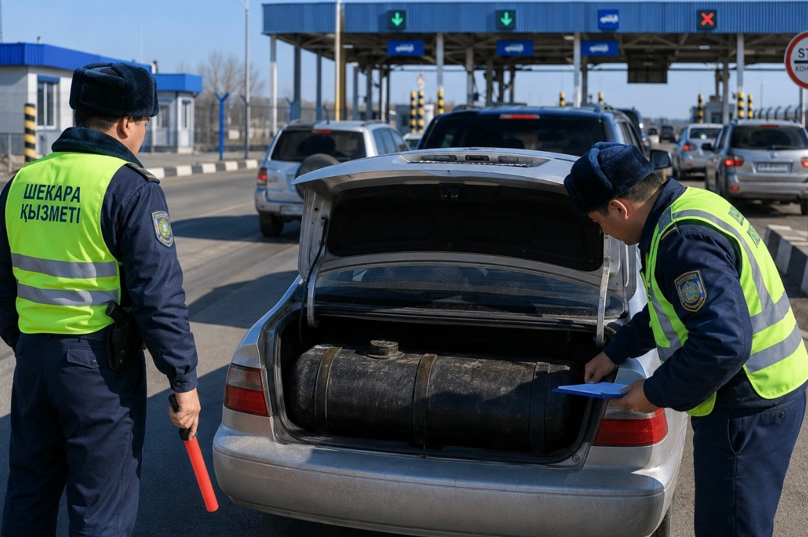 Шекарада жанармайды заңсыз шығармақ болған 255 көлік анықталды