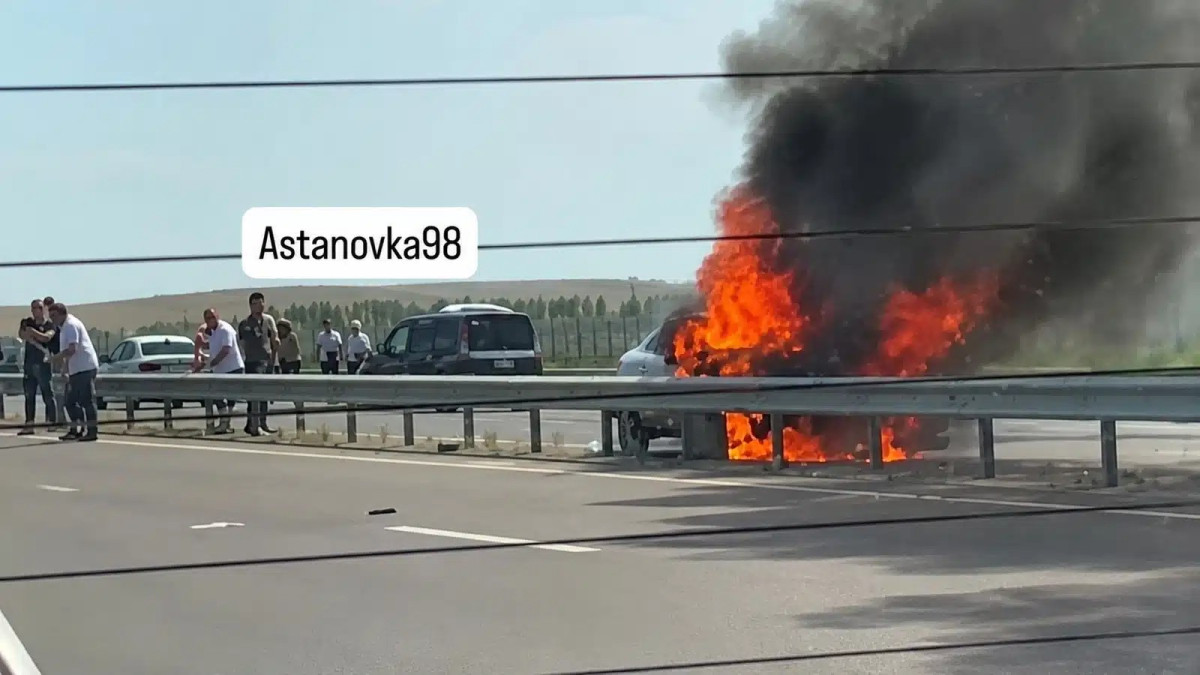 Астана – Петропавл жолындағы өрттен аман қалған азамат жансақтау бөлімінде жатыр