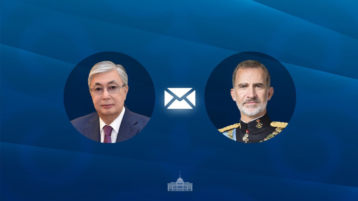 Тоқаев Испания королін әлем чемпионатындағы жеңіспен құттықтады