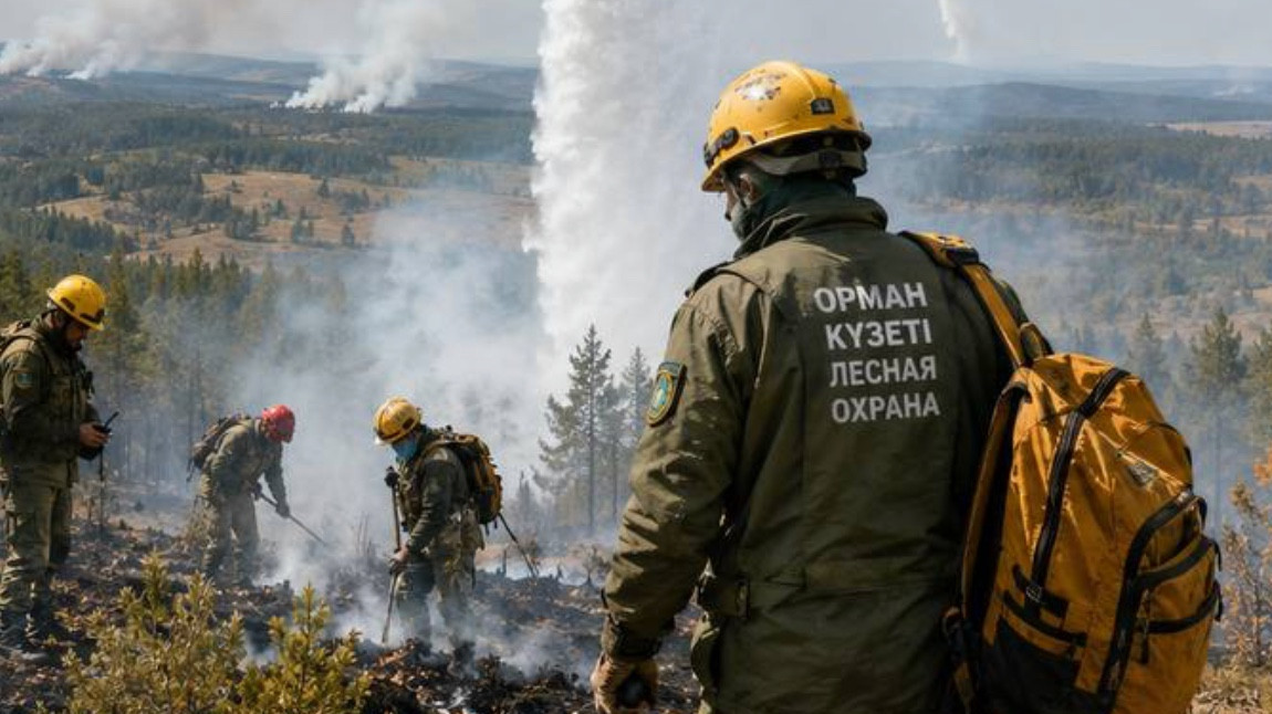 Бір күнде екі орман өрті тіркелді