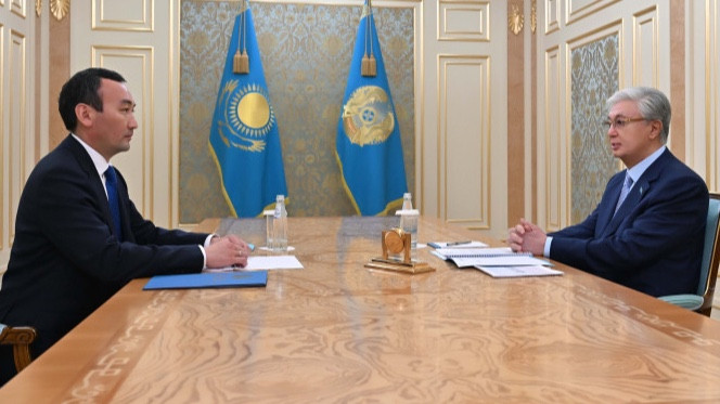 Тоқаев Ұлытау облысының жаңа әкімін қабылдады