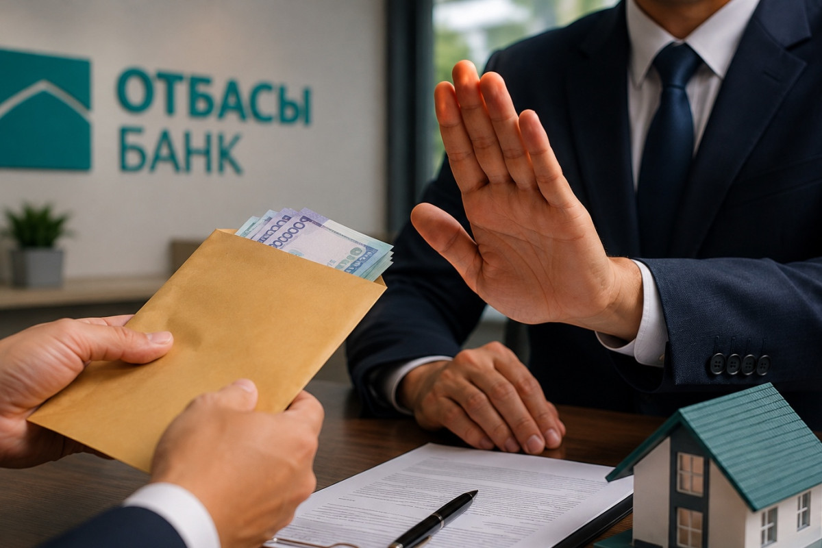 “Отбасы банк” қызметкерлері клиенттер мен риелторлардан заңсыз ақша алған